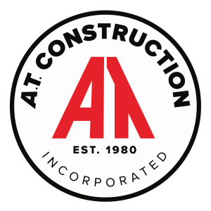 Sponsor Level Logo for AT Construction Inc.
