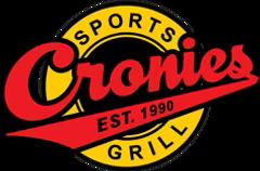 Sponsor Logo for Cronies Sports Grill