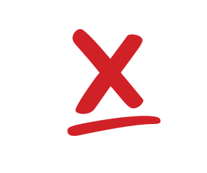 Logo for Nightclubs Suck (NC❌)