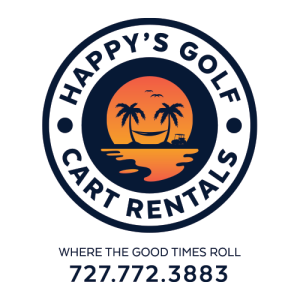 Sponsor Logo for Happy's Golf Cart Rentals