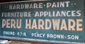 Sponsor Logo for Peru Hardware