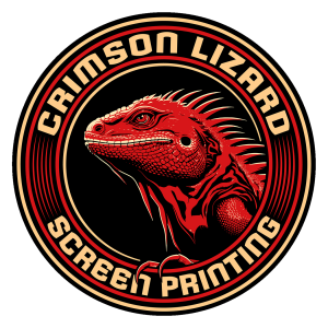 Sponsor Logo for Crimson Lizard Screen Printing