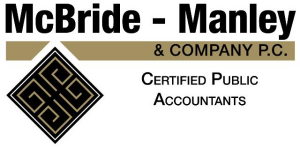 Sponsor Logo for McBride & Manley Company P.C.
