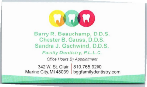 Sponsor Logo for Barry Beauchamp, DDS and Michelle Biewer, DMD