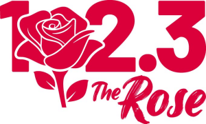Logo for 102.3 The Rose