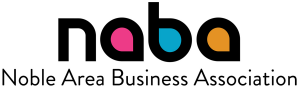 Sponsor Logo for Noble Area Business Association