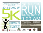 Anti-Bullying 5K Run