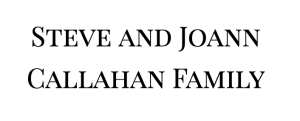 Sponsor Logo for Steve and Joann Callahan Family