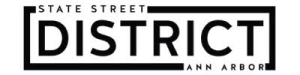 Logo for State Street District Ann Arbor