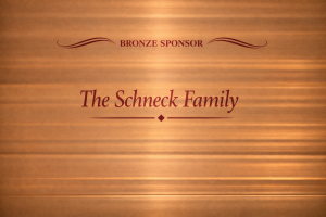 Sponsor Logo for The Schneck Family