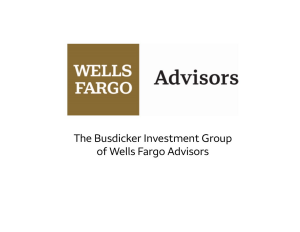 Sponsor Logo for Wells Fargo Advisors- Busdicker Investment Group