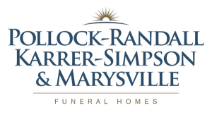 Sponsor Logo for Pollock-Randall, Karrer-Simpson, & Marysville Funeral Homes