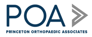 Sponsor Logo for Princeton Orthopaedic Associates