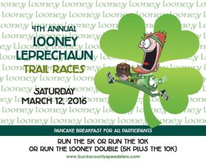 Looney Leprechaun 5K and 10K Trail Races