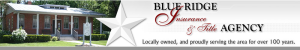 Sponsor Logo for Blue Ridge Insurance and Title Agency