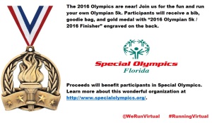 2016 Olympian Virtual 5K
