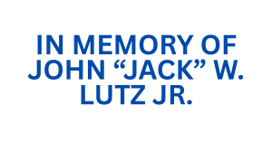Sponsor Logo for In Memory of John "Jack" W. Lutz Jr.