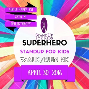 Alpha Kappa Psi- Zeta Xi: StandUp For Kids 5k Walk/Run 