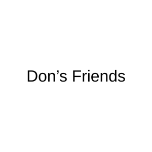 Sponsor Logo for Don's Friends