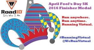 Virtual  April Fool's Virtual 5k