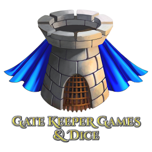 Sponsor Logo for Gate Keeper Games & Dice