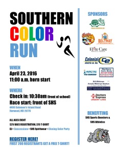 Bulldog Color Fun Run