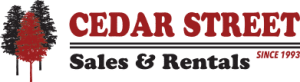 Sponsor Logo for Cedar Street Sales and Rentals