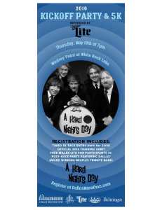 Dallas Marathon 2016 Kickoff Party & 5K Presented by Miller Lite 