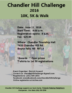 Chandler Hill Challenge 2016