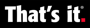 Logo for That's it.