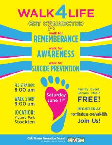 WALK 4 LIFE  GET CONNECTED