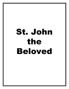 Sponsor Logo for St. John  the  Beloved