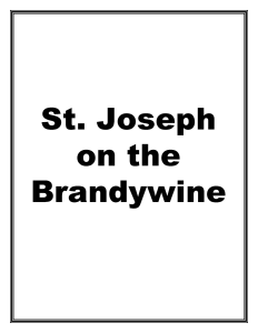Sponsor Logo for St. Joseph on the Brandywine