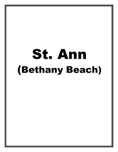 Sponsor Logo for St. Ann, Bethany Beach
