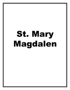 Sponsor Logo for St. Mary Magdalen