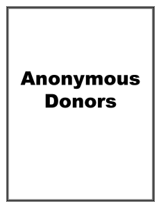 Sponsor Logo for Anonymous Donors