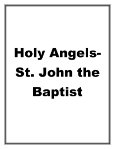 Sponsor Logo for St. John the Baptist- Holy Angels