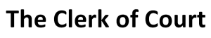 Sponsor Logo for The Clerk of Court