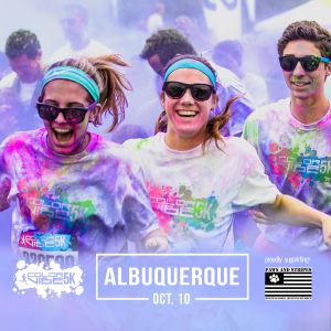 Color Vibe 5K -- Albuquerque