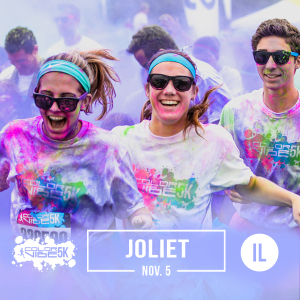 Color Vibe 5K -- Joliet