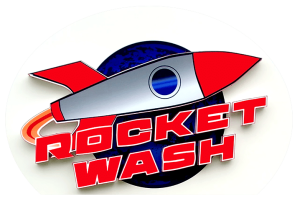 Sponsor Logo for Rocket Car Was Express