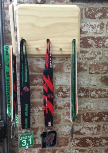 Paint Your Race Medal Display at RunningCo. of Haddonfield