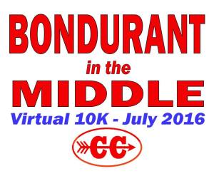Bondurant in the Middle Virtual 10K