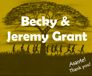 Sponsor Logo for Becky & Jeremy Grant