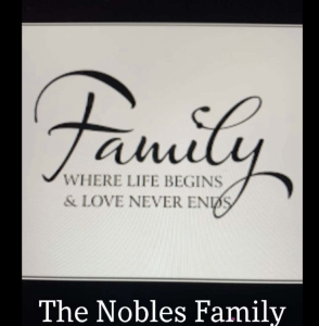 Sponsor Logo for The Nobles Family