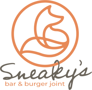Logo for Sneaky's Bar & Burger Joint