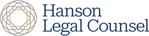 Sponsor Logo for Hanson Legal Cousnel
