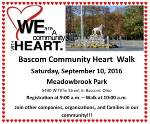 Bascom Community Heart Walk