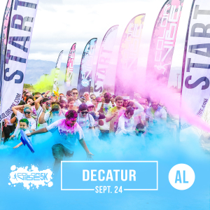 Color Vibe 5K -- Huntsville