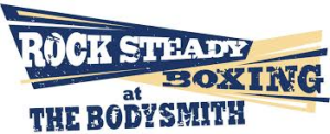 Sponsorship Logo for Rock Steady Boxing/The Bodysmith